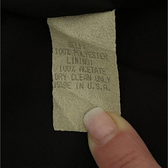 Nanette Lepore Short Sleeve Collared Black Mini Dress Size 8 - Picture 10 of 12